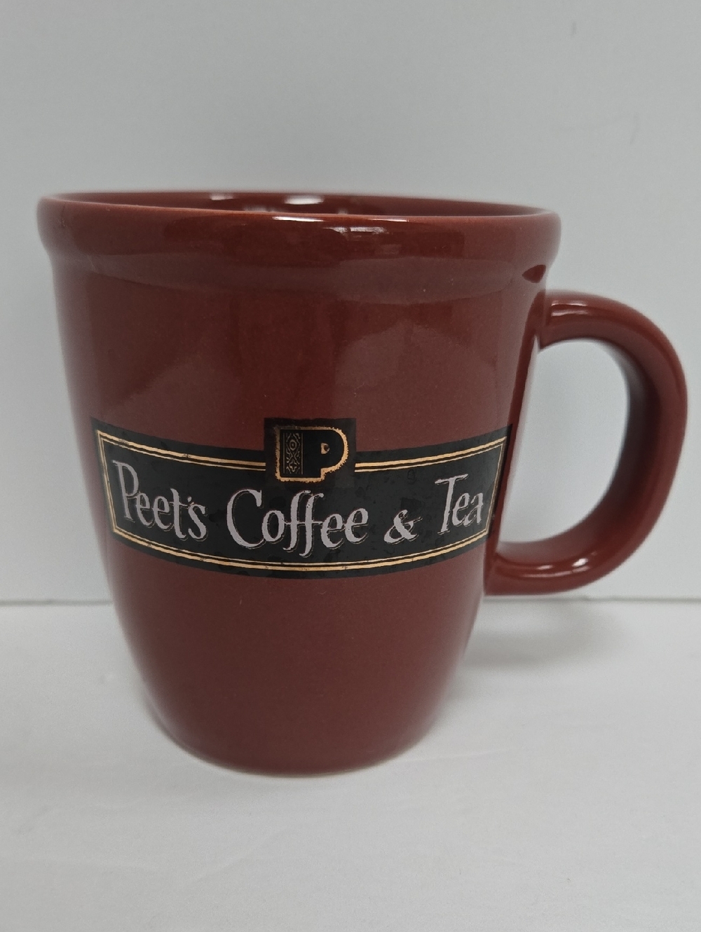 Peet's Coffee & Tea Ceramic Stoneware Coffee Mug Holds 14oz. By Bodum